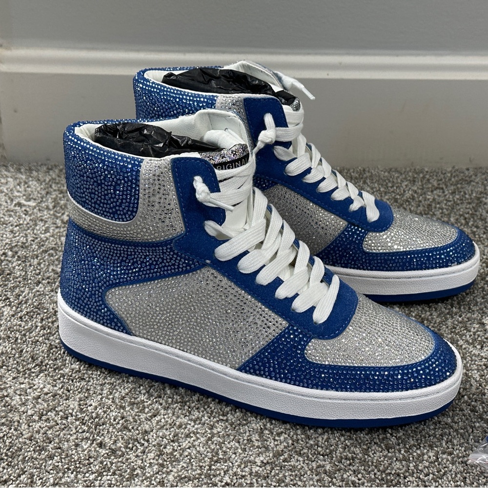 Women’s Rhinestone Hightops size 8